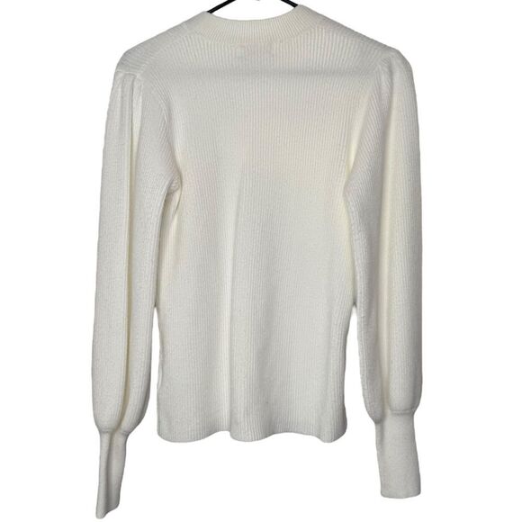 |EUC| LINE + DOT {Anthropologie} Sheridan Ribbed Balloon Sleeve Sweater - Picture 8 of 10